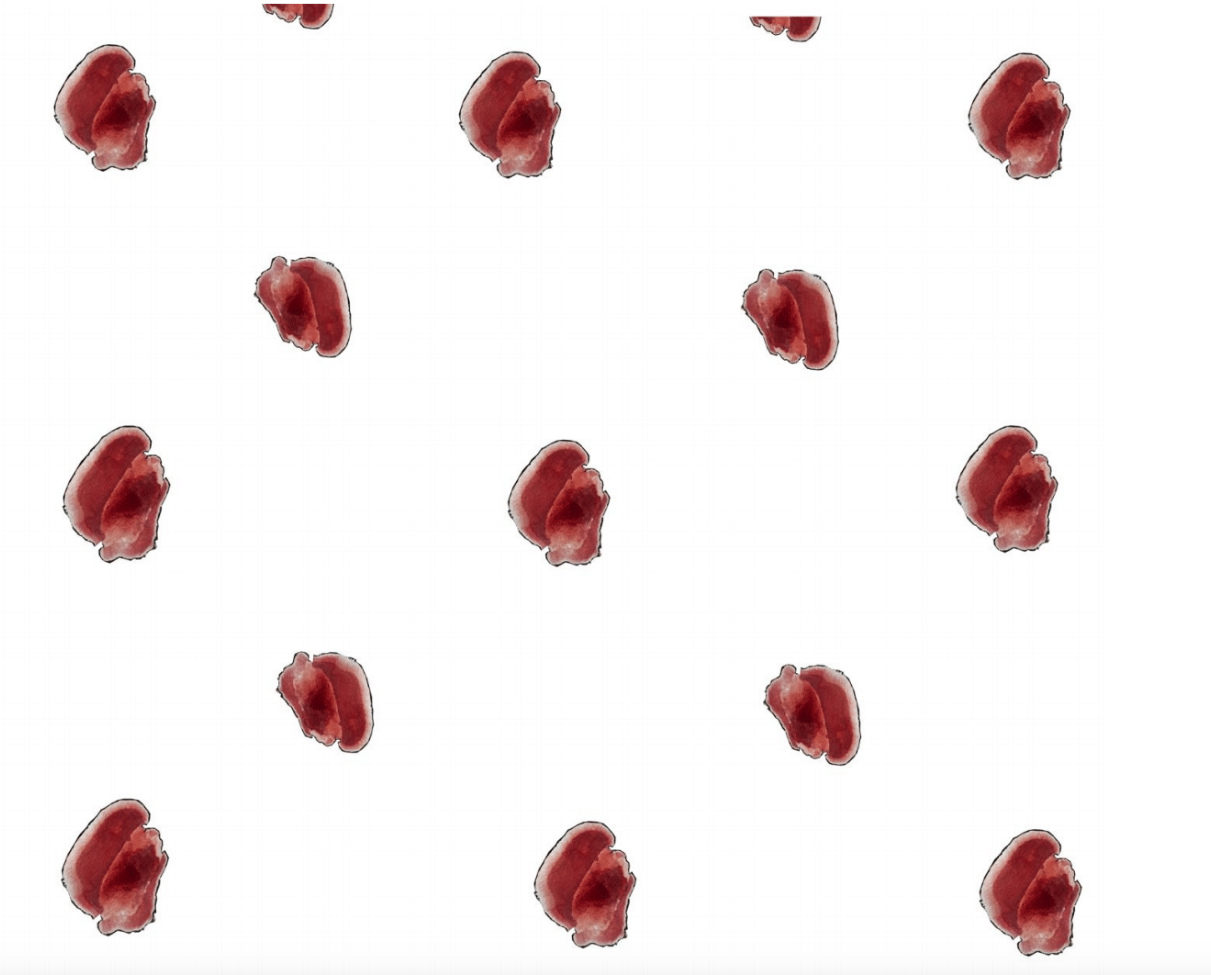 Wallpaper blood flowers