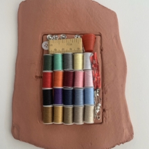 Sewing kits on clay 2
